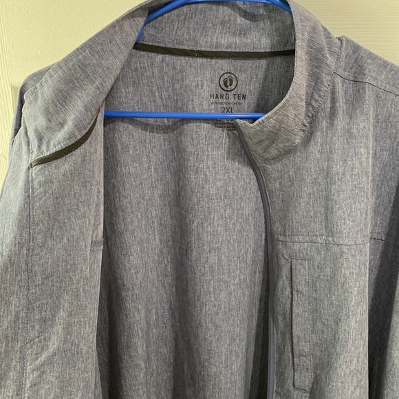 2XL Hang Ten Dry-Fit Longsleeve Sun Fleece - Picture 4 of 4